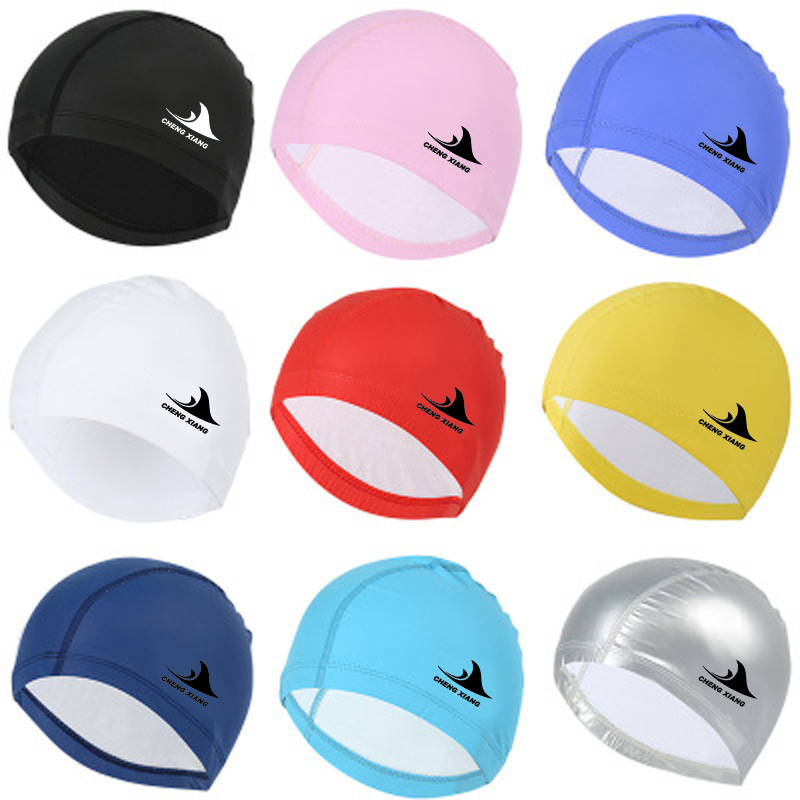 Aquatic Sports Cap - قبعة سباحة للرجال والنساء من القماش