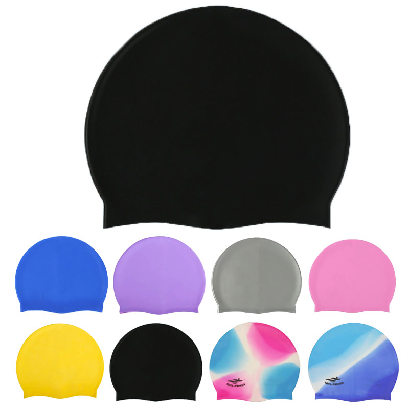 Aquatic Sports Cap - قبعات سباحة سيليكون مقاومة للماء للرجال