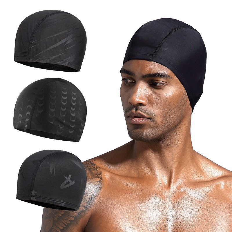 Aquatic Sports Cap - قبعة سباحة من النايلون المقاوم للماء